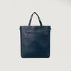 color swatch The Poet Midnight Blue Leather Tote Bag